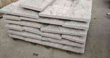 韶关芝麻白蘑菇石，自然面