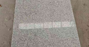 韶关芝麻白光面毛板